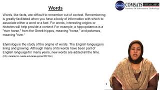 Study Skills in Hindi Urdu ENG401 LECTURE 11
