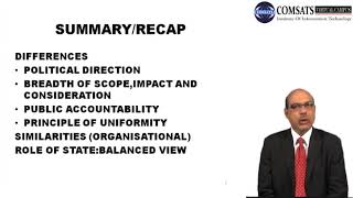 Comparative Public Administration in Hindi Urdu MPA503 LECTURE 08