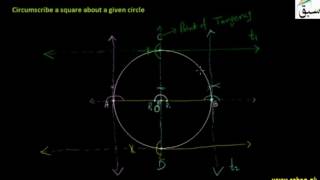Circumscribe a Square About a Given Circle