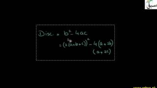 Problem 1: Nature of the Roots of a Quadratic Equation