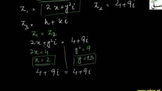 Transitive Law of Complex Number
