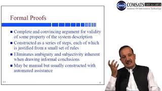 Formal Methods in Software Engineering CSE304 LECTURE 23