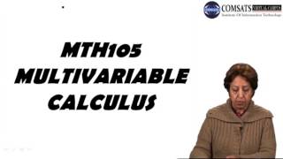 Multivariable calculus in Hindi Urdu for beginners  Lecture 1