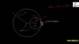 Distance of Centers of internally Tangent Circles-4b