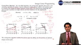 Operations Research in Hindi Urdu  MTH467 LECTURE 28