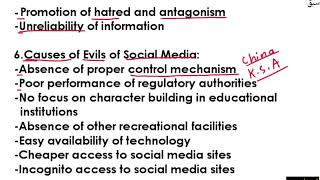 Essay Outline (Social Media) Part 3