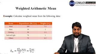 Statistics In Urdu Hindi  Combined Arithmetic Mean  LECTURE 08