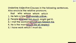 Exercise-Adjective Clause-2