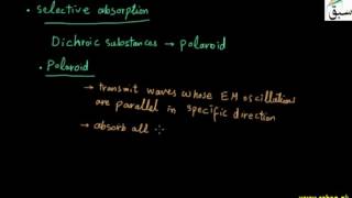 Production and Detection of Plane Polarized Light