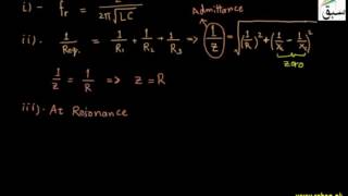 More on Parallel Resonance Circuits
