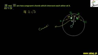 Problem 1: Chords Equidistance of Circle are Congruent-5