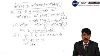 Introduction to Measure and Theory in Hindi Urdu MTH426 LECTURE 22