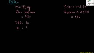Biological effects of radiation-problem