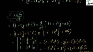 Dot Product and Cross Product Rule for Vector Functions