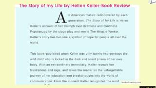 Book Reviews on Hellen Keller