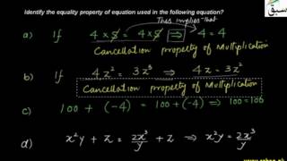 Problem 1: Cancellation Property of Equality