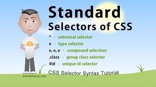 CSS Standard Selectors