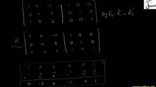 Inverse of Matrix by Row Operation