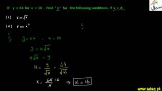 Problem 2: Direct Variations
