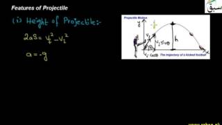 Features of Projectile