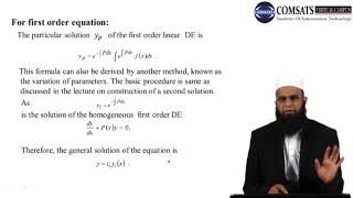 Differential Equation in Hindi Urdu MTH242 LECTURE 13