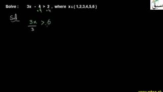 Problem 1: Introduction to Linear Inequalities