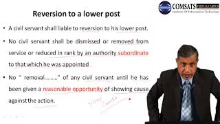 Public Administration in Pakistan  MPA401 LECTURE 31