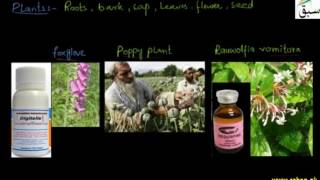 Drugs and Sources of Drugs