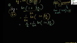 Derivative of Logarithmic Functions