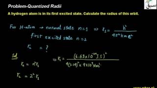 Problem-Quantized Radii