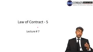 Business  Law in Urdu Hindi LAW201 LECTURE 07