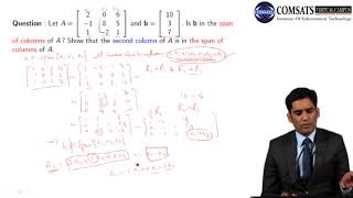 Linear Algebra in Urdu Hindi  LECTURE 04