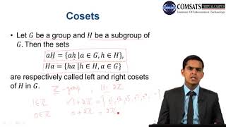 Algebra in Hindi Urdu MTH376 LECTURE 26
