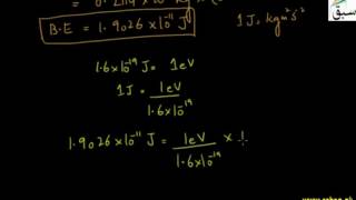 1-More on Mass Defect and Binding Energy