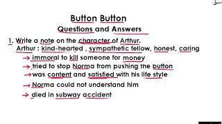 Button Button Summary
