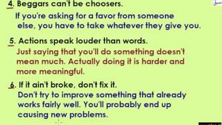 Proverbs-Meaning Part 3