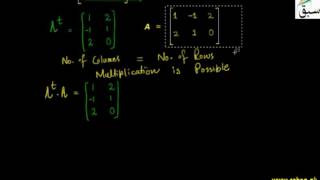 Problem-Properties of Transposed Matrices