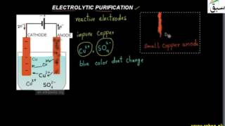 Electrolytic purification