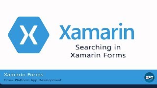 Searching in Xamarin Forms - Xamarin Forms in Hindi