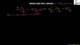 Mono and Poly Bases