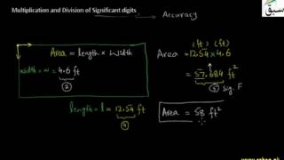 Multiplication and Division with Significant figures