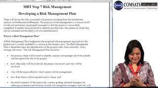 Project Quality and Risk Management Prm 702  Lecture 19