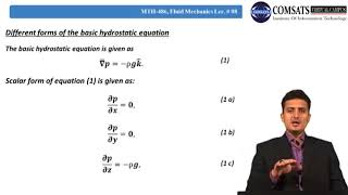 Fluid Mechanics in HIndi Urdu MTH486 LECTURE 08