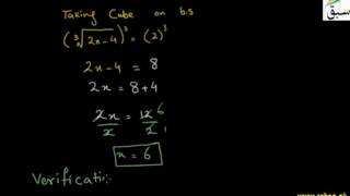 Problem 1: Solving Radical Equations in One Variable