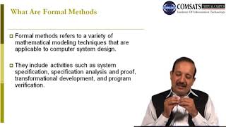 Formal Methods in Software Engineering CSE304 LECTURE 07