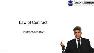 Business  Law in Urdu Hindi LAW201 LECTURE 03