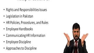 Advance in Human Resources  MGT712 LECTURE 18