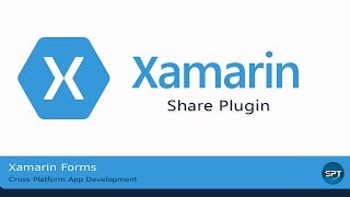 Share Content using Share Plugin - Xamarin Forms Tutorial