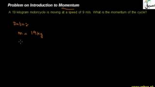 Problem on Introduction to Momentum