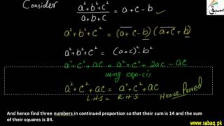 Problem 1: Continued Proportional
